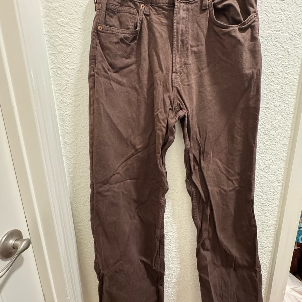 Women’s Highest-Rise Brown Skater Jeans